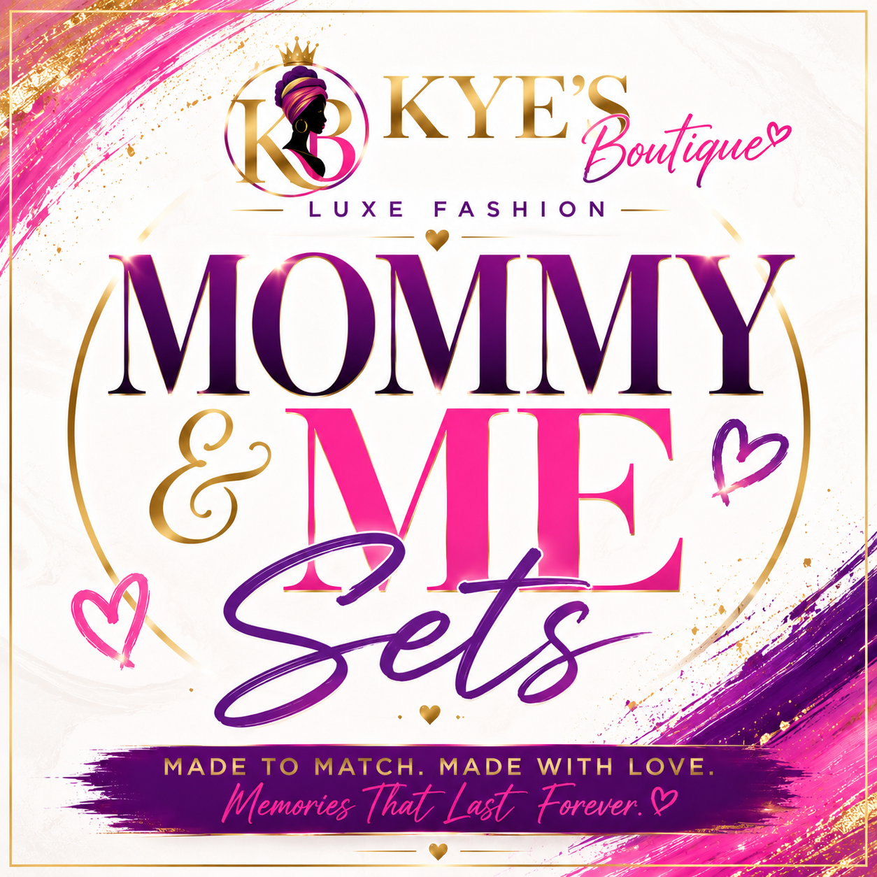 Matching sets and kids clothing
